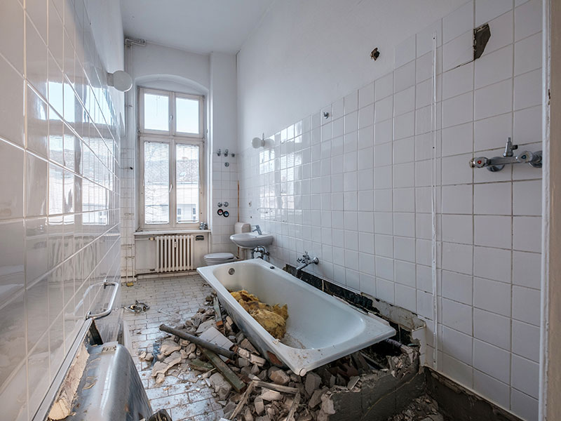 Bathroom Demolition