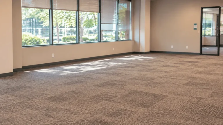 Same office floor after all furniture was removed